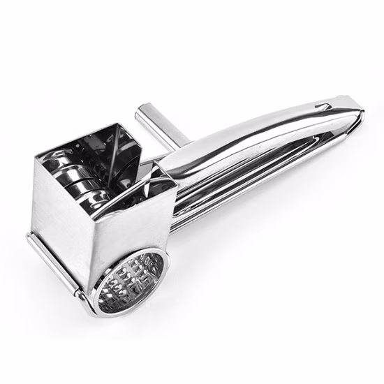 Herramientas de cocina para el hogar rallador de queso de acero inoxidable cuchillas afiladas para una limpieza rápida ligero y versátil Bl10140